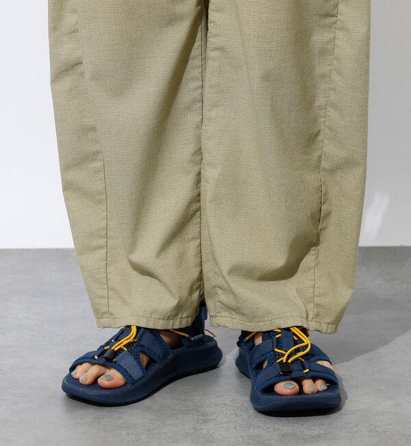 Rouge vif「【BUMPY / バンピー】 SPORTS RF0485/バンピースポーツサンダ」|サンダル|