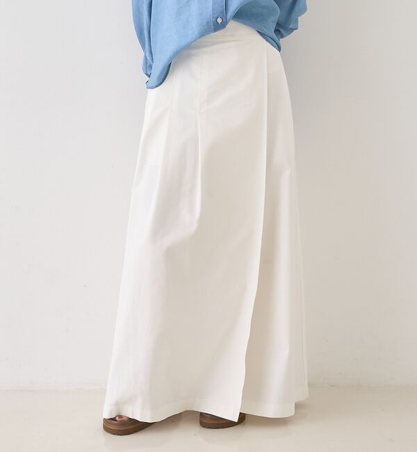 Rouge vif「タックグルカベルト マキシスカート」|スカート|