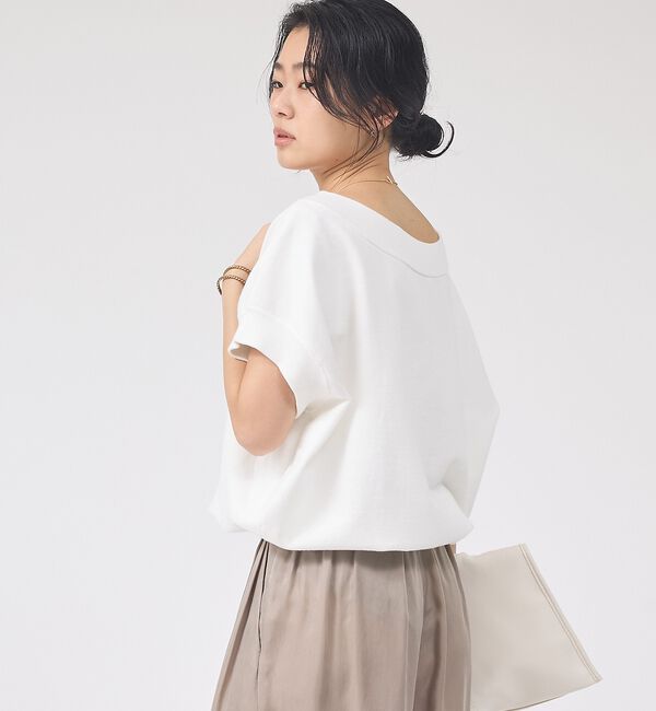 Rouge vif「スレッド編裏毛風ニットプルオーバー」|ニット・セーター|