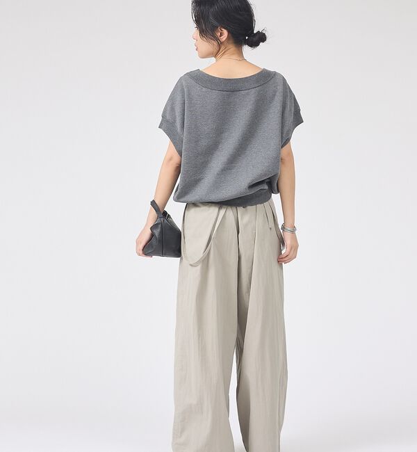 Rouge vif「スレッド編裏毛風ニットプルオーバー」|ニット・セーター|