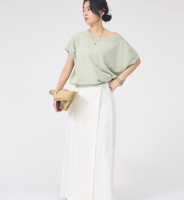 Rouge vif「スレッド編裏毛風ニットプルオーバー」|ニット・セーター|