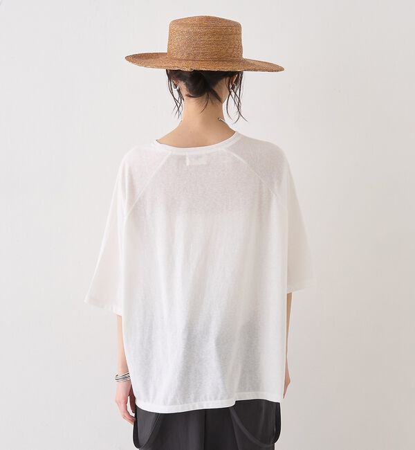 Rouge vif「シアーロゴオーバーサイズTシャツ」|Tシャツ・カットソー|