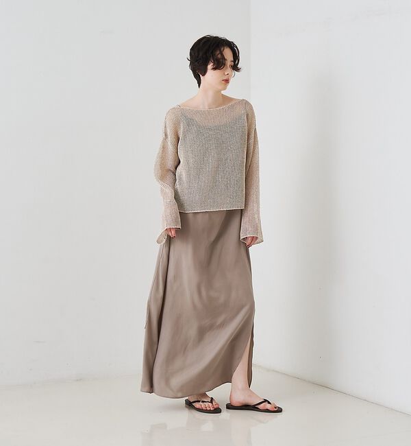 Rouge vif「キュプラフィブリルキャミワンピース【予約】」|ワンピース|