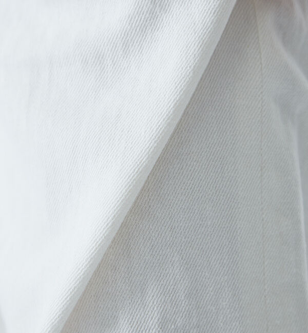 qualite「e&times;qualite STAFF コットンリネンワイドストレートデニム」|デニム|