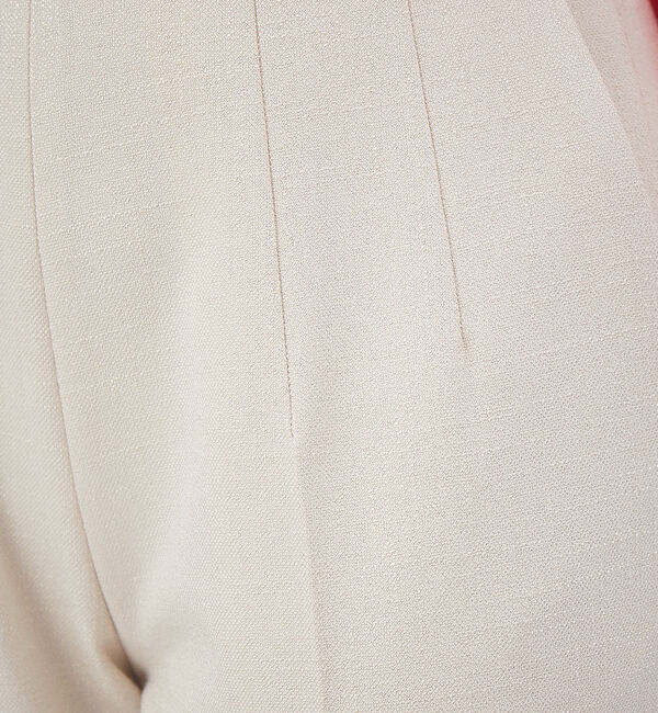 qualite「【セットアップ対応】スラブシャークスキンハイウエストパンツ」|その他|