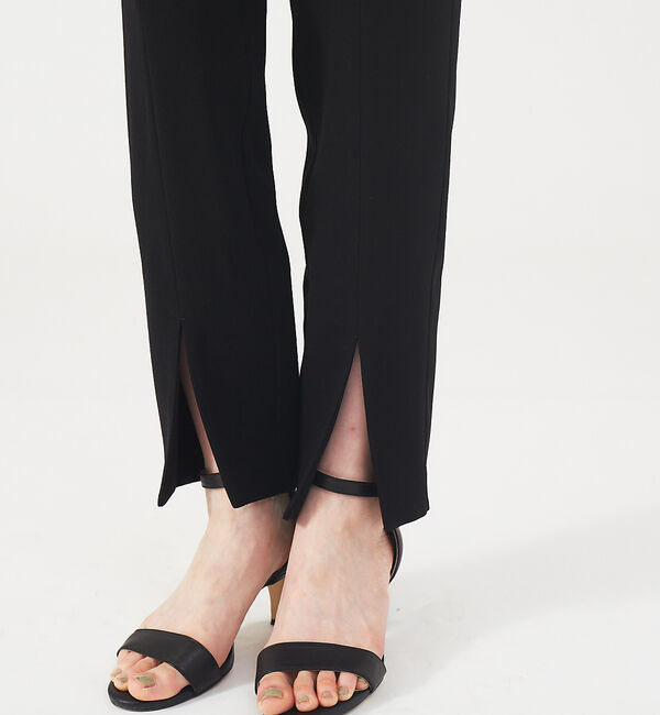 qualite「【セットアップ対応】スリムテーパードスリットパンツ」|その他|