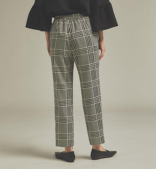 qualite「ビッグチェックドロストパンツ」|その他|