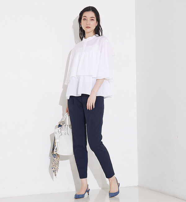 qualite「【25SS】2WAYストレッチタックパンツ」|その他|