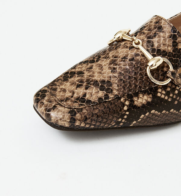 AU BANNISTER「バブーシュ ビット モカ スクエアトゥ ローファー」|ローファー|