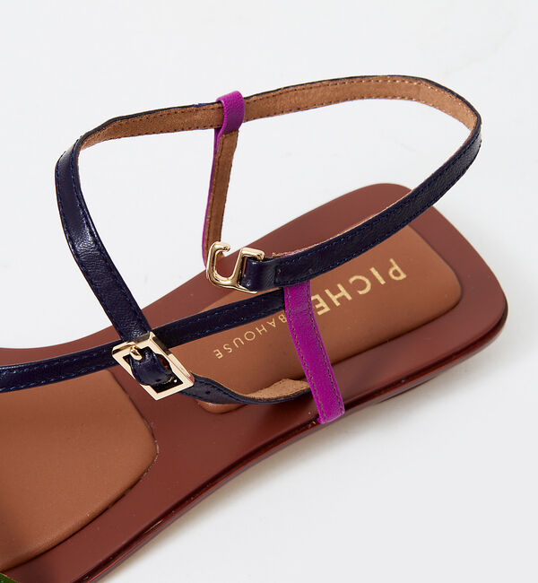 AU BANNISTER「華奢ストラップコンフォートフラットサンダル」|サンダル|