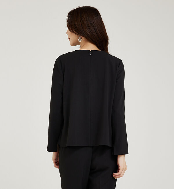 abahouse mavie「【エニデイカセット】タックフレアーブラウス」|シャツ・ブラウス|