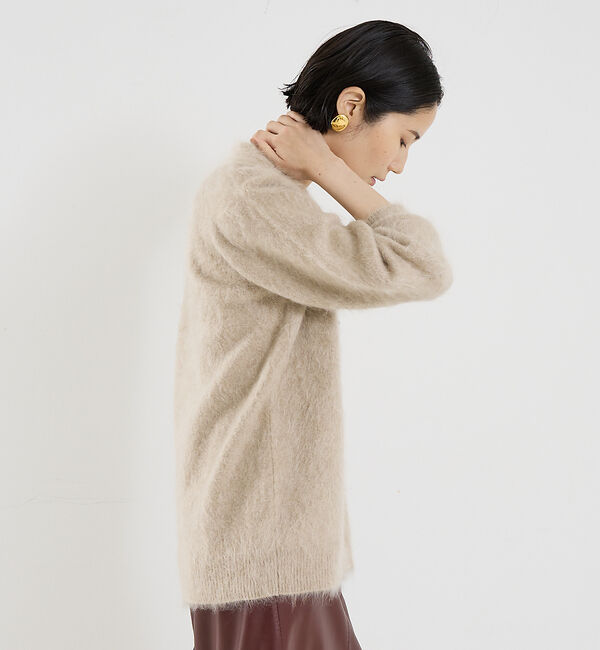 The Store by C' 「【COCUCA】カシミヤファーカーディガン」|カーディガン|