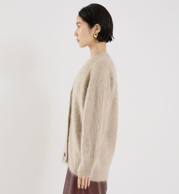 The Store by C' 「【COCUCA】カシミヤファーカーディガン」|カーディガン|