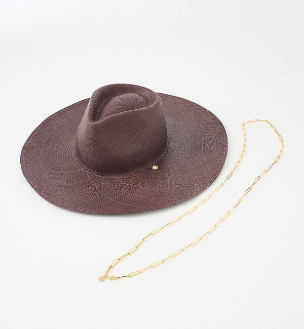 The Store by C' 「【VAN PALMA】LIVY JR／チェーン付きパナマハット【予約】」|その他|