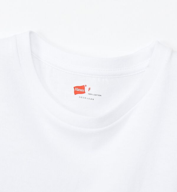 NOMINE「【Hanes(R)&times;by THE DODO JEAN】タグレス 3P パック Tシャ」|Tシャツ・カットソー|