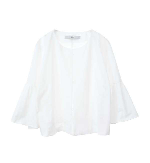 TIARA「《定番》ベルスリーブブラウスジャケット（セットアップ可）」|シャツ・ブラウス|
