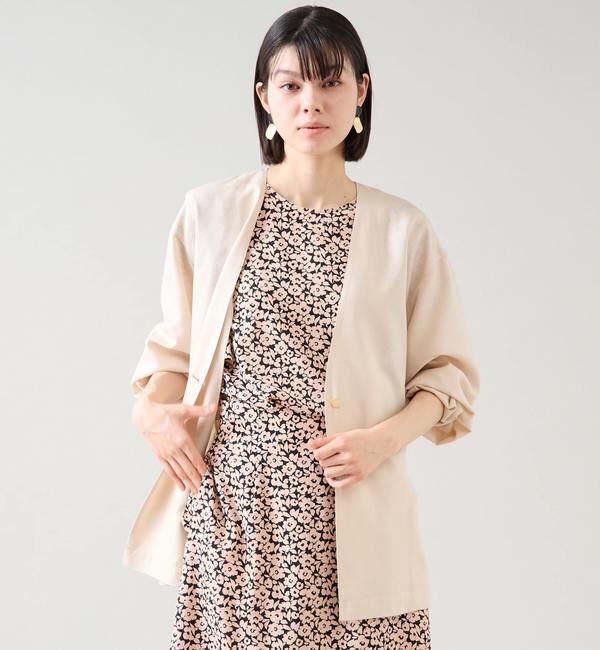 TIARA「リボンベルトジャケット」|シャツ・ブラウス|