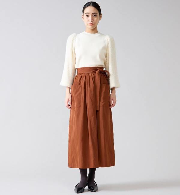 TIARA「ギャザータイトスカート」|スカート|