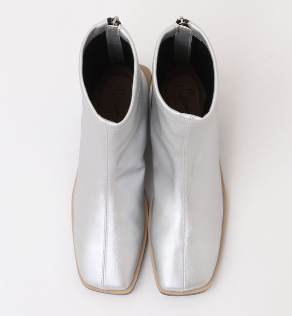 Soffitto「スクエアトゥブーツ」|ショートブーツ|