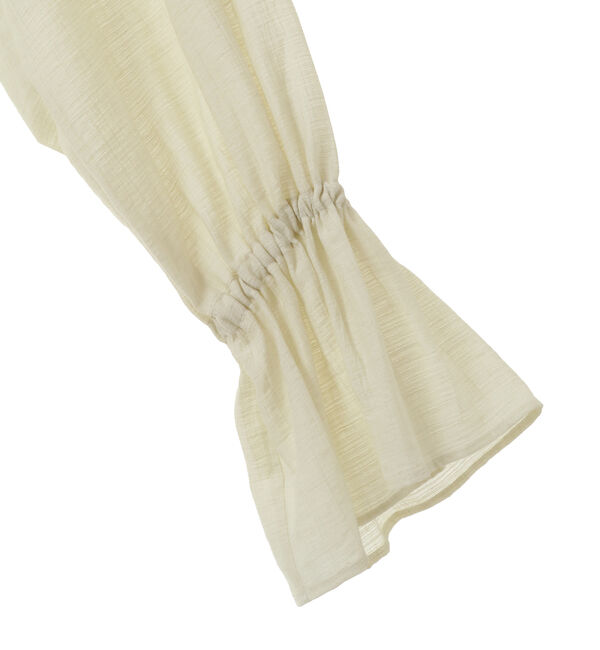 SOFFITTO「綿麻しわ加工テントラインワンピース」|ワンピース|