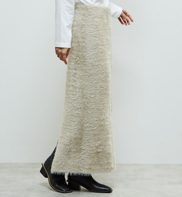 Soffitto「ラメシャギーニットスカート」|スカート|