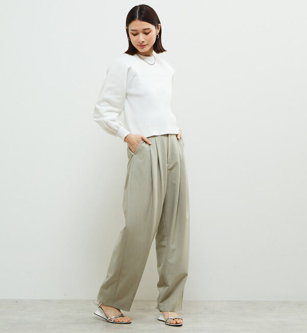 Soffitto「機能素材2タックストレッチセミワイドパンツ」|その他|