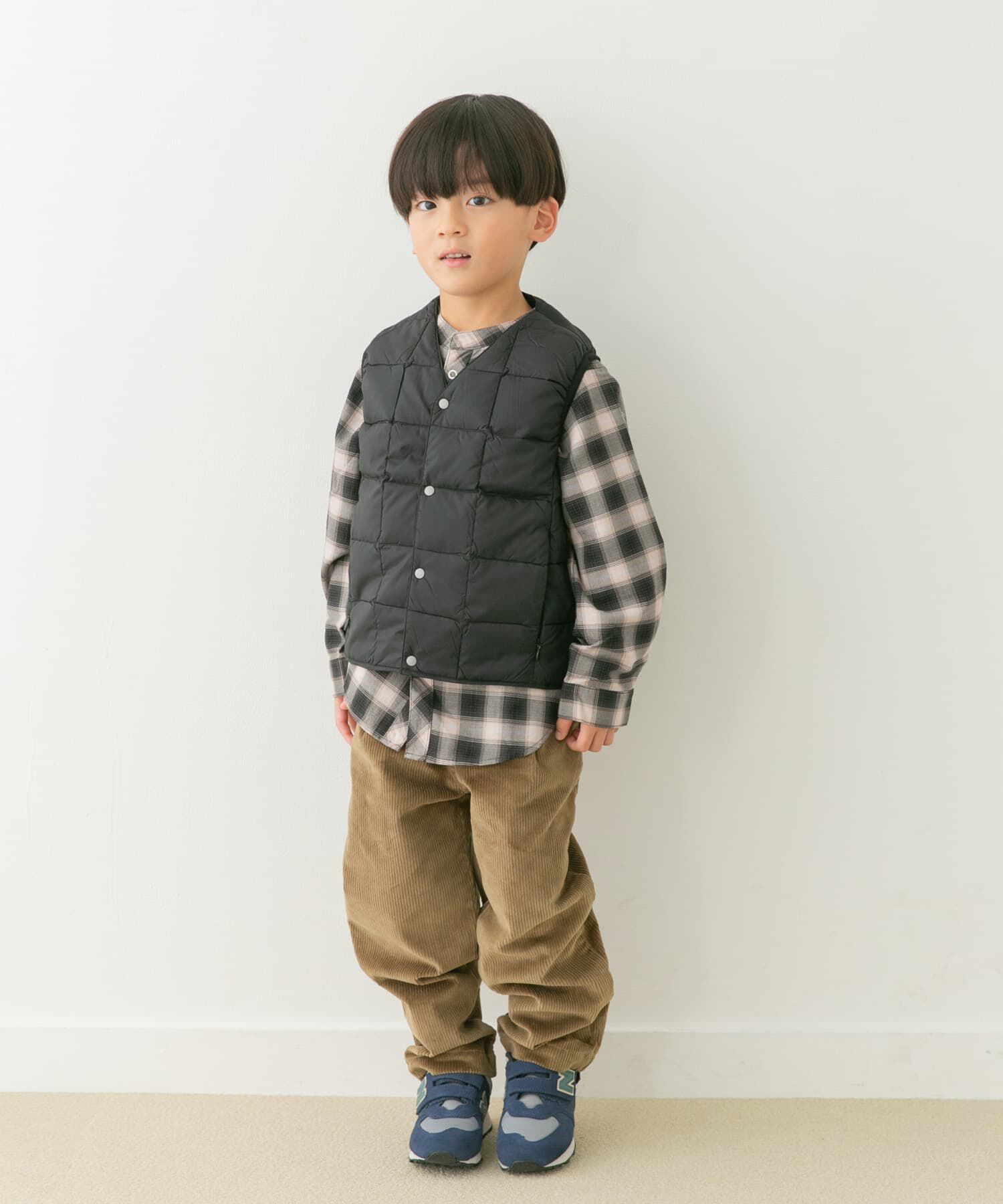 URBAN RESEARCH DOORS「TAION　V-NECK BUTTON DOWN VEST(KIDS)」|その他|