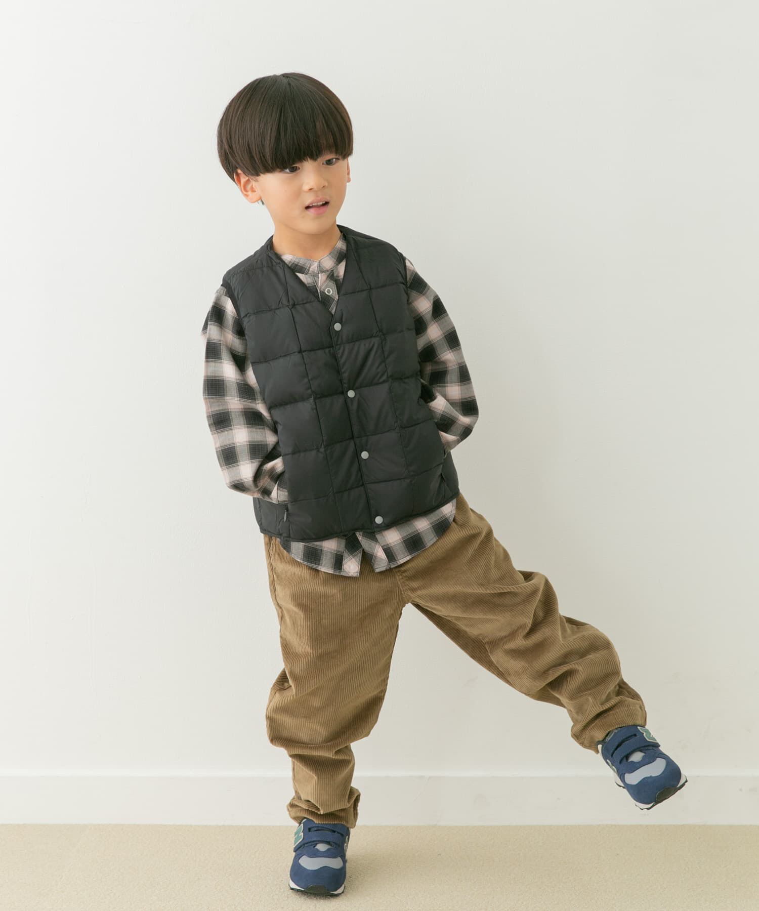 URBAN RESEARCH DOORS「TAION　V-NECK BUTTON DOWN VEST(KIDS)」|その他|
