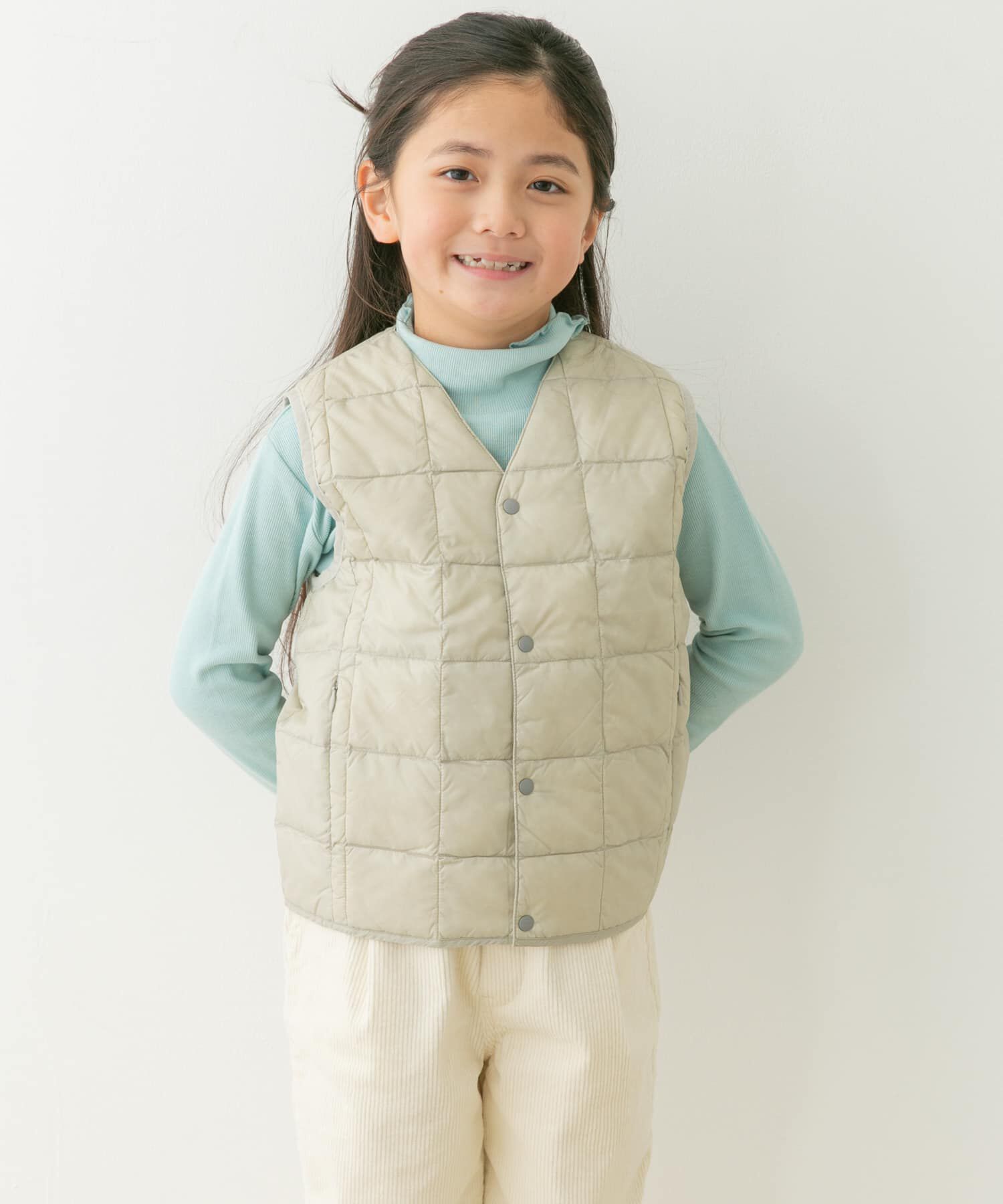 URBAN RESEARCH DOORS「TAION　V-NECK BUTTON DOWN VEST(KIDS)」|その他|