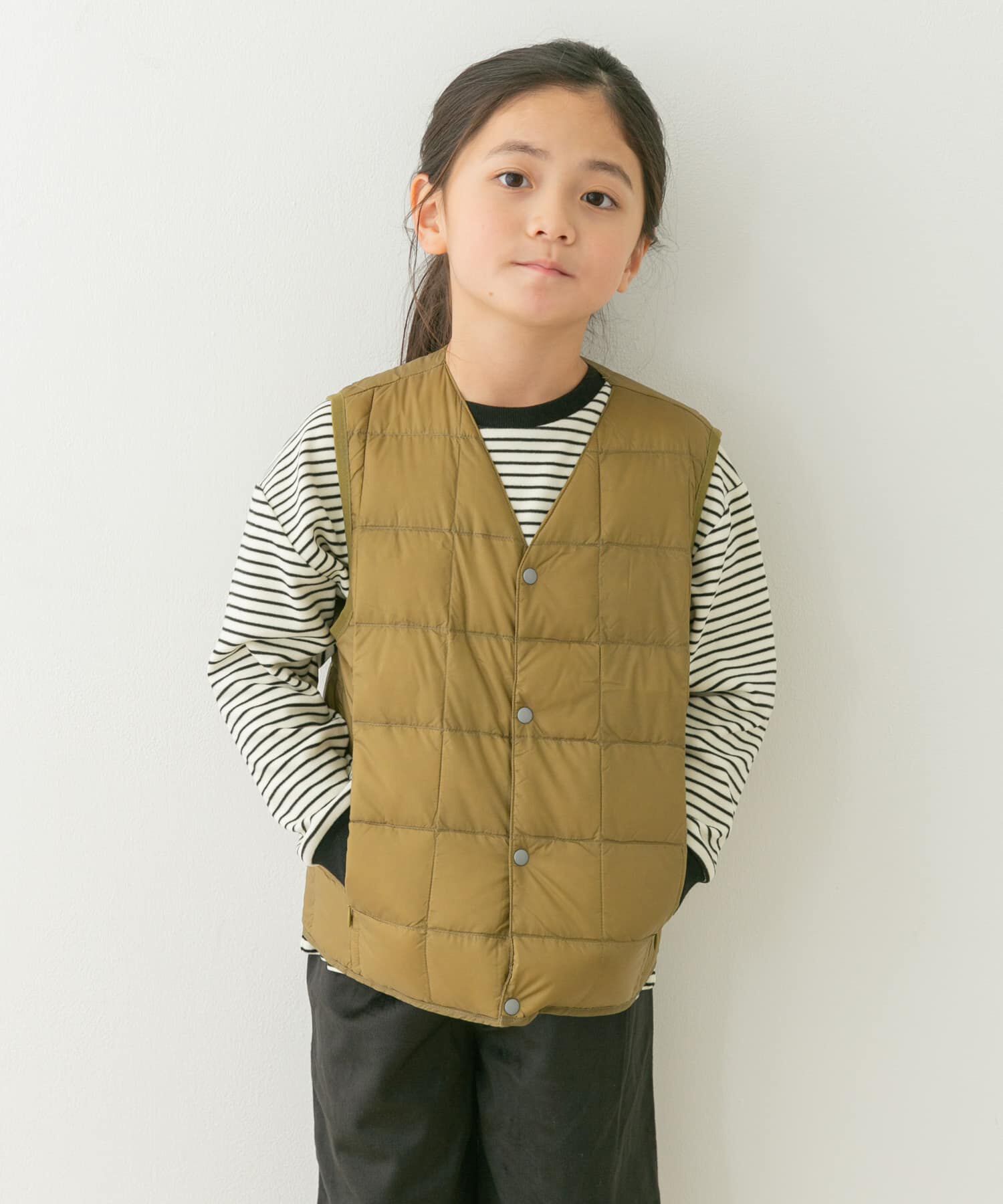 URBAN RESEARCH DOORS「TAION　V-NECK BUTTON DOWN VEST(KIDS)」|その他|