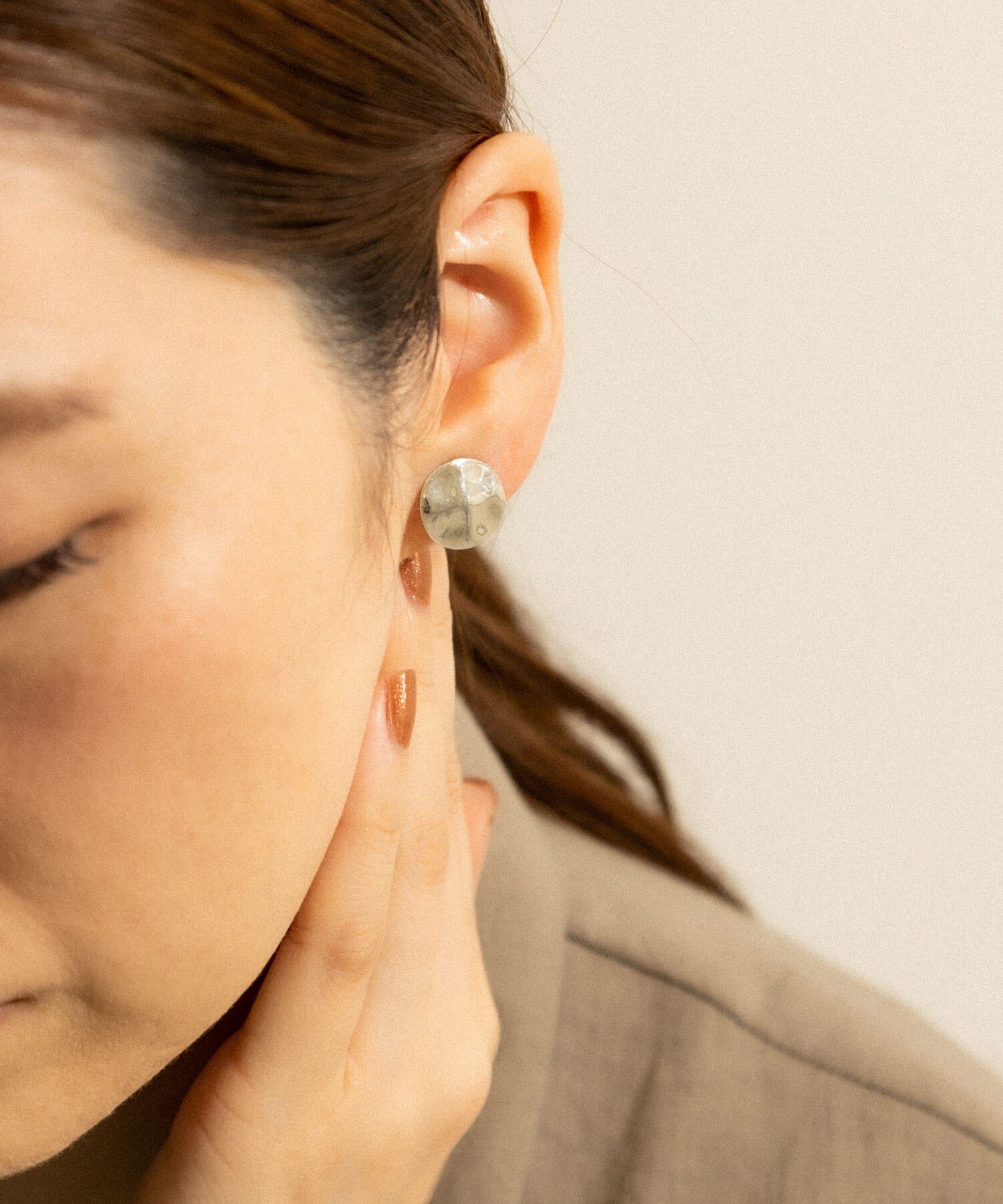 SMELLY「SMELLY so&rsquo;　nuance circle earring」|イヤリング|