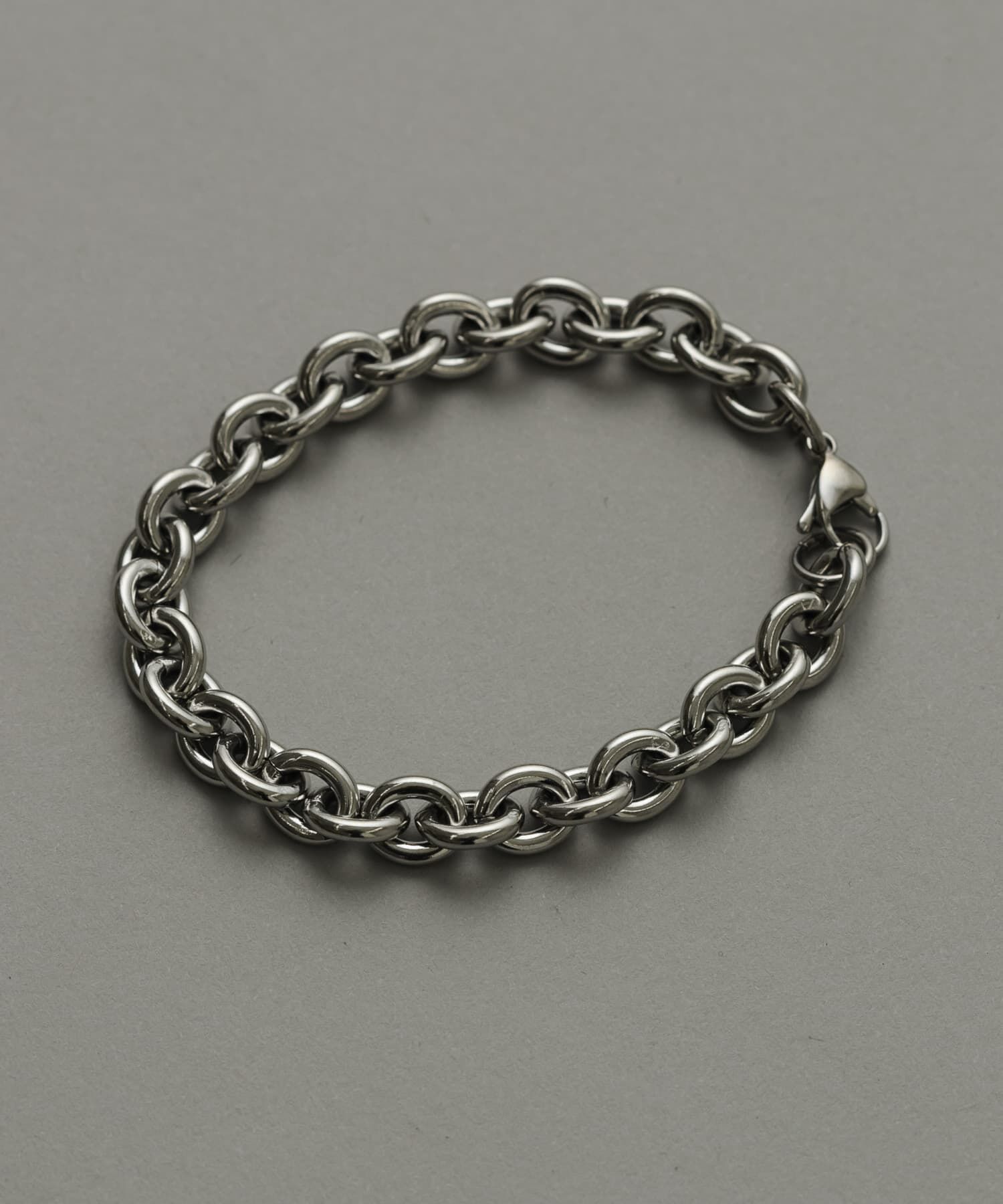 SMELLY「ステンレスオーバルチェーンブレスレット」|ブレスレット・バングル|シルバー