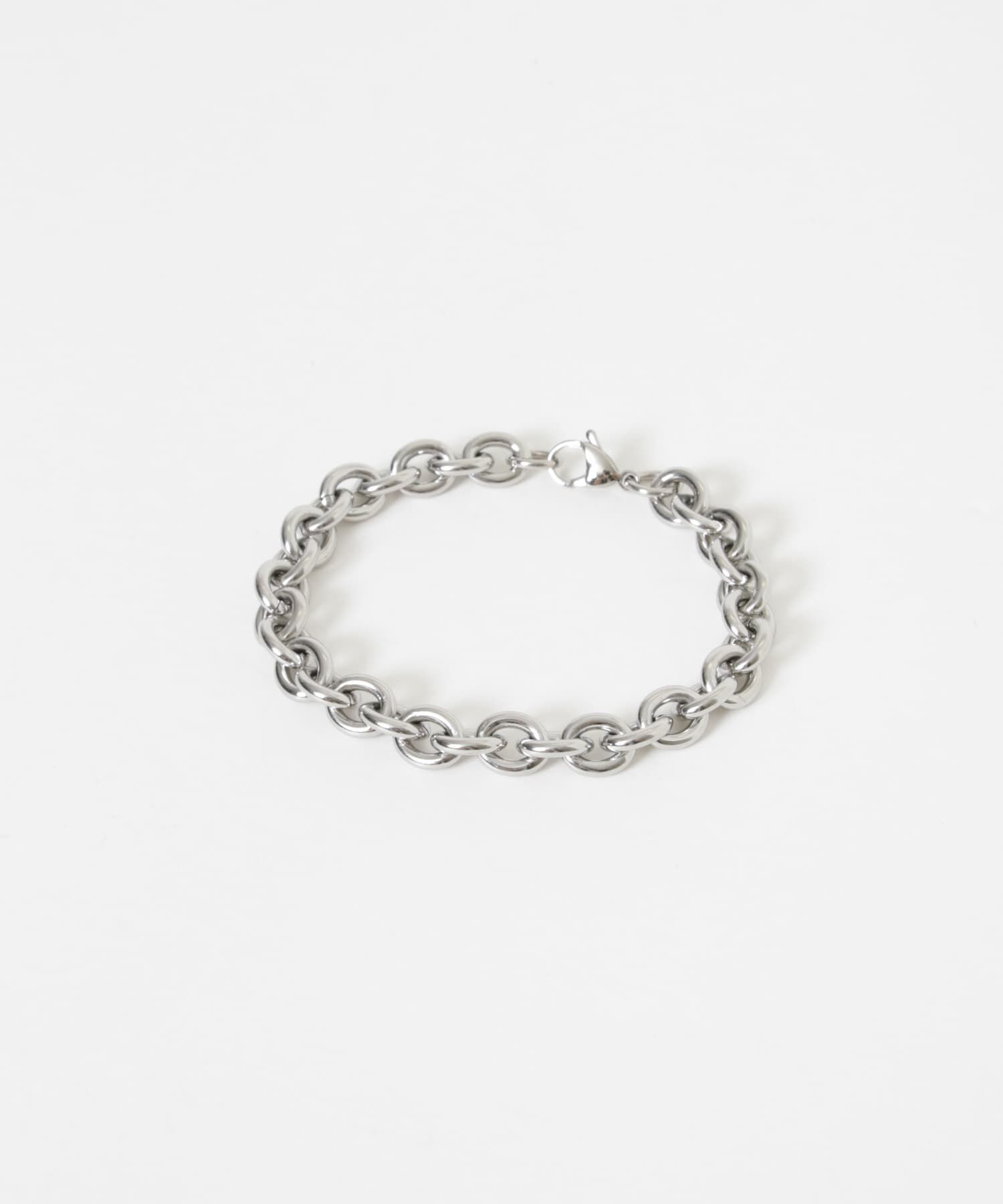 SMELLY「ステンレスオーバルチェーンブレスレット」|ブレスレット・バングル|