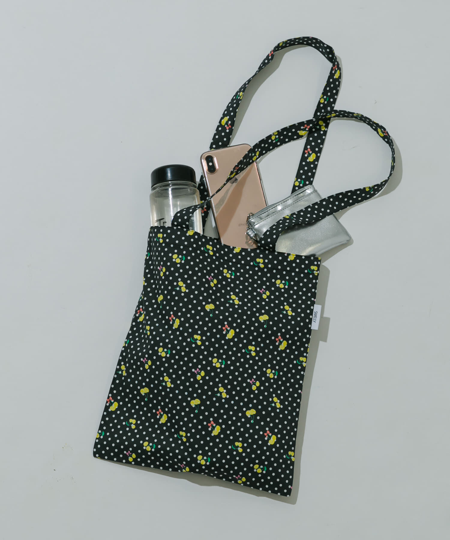 SMELLY「プリントトートバッグS」|トートバッグ|ブラック系その他