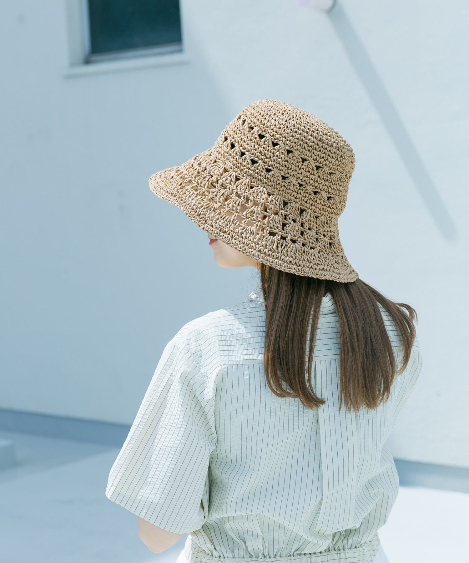 SMELLY「シェルアミモチーフハット」|ハット|