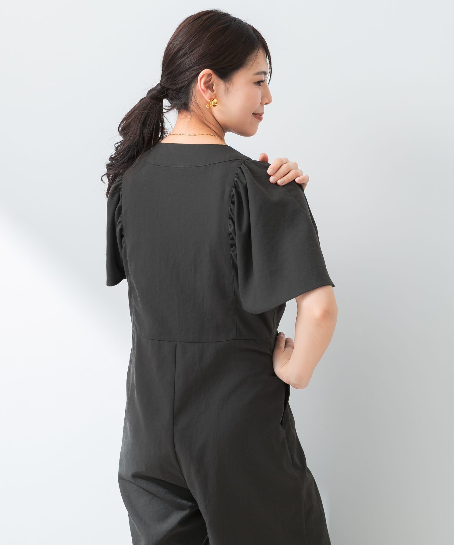 URBAN RESEARCH ROSSO「F by ROSSO　フレアスリーブオールインワン」|スカート|