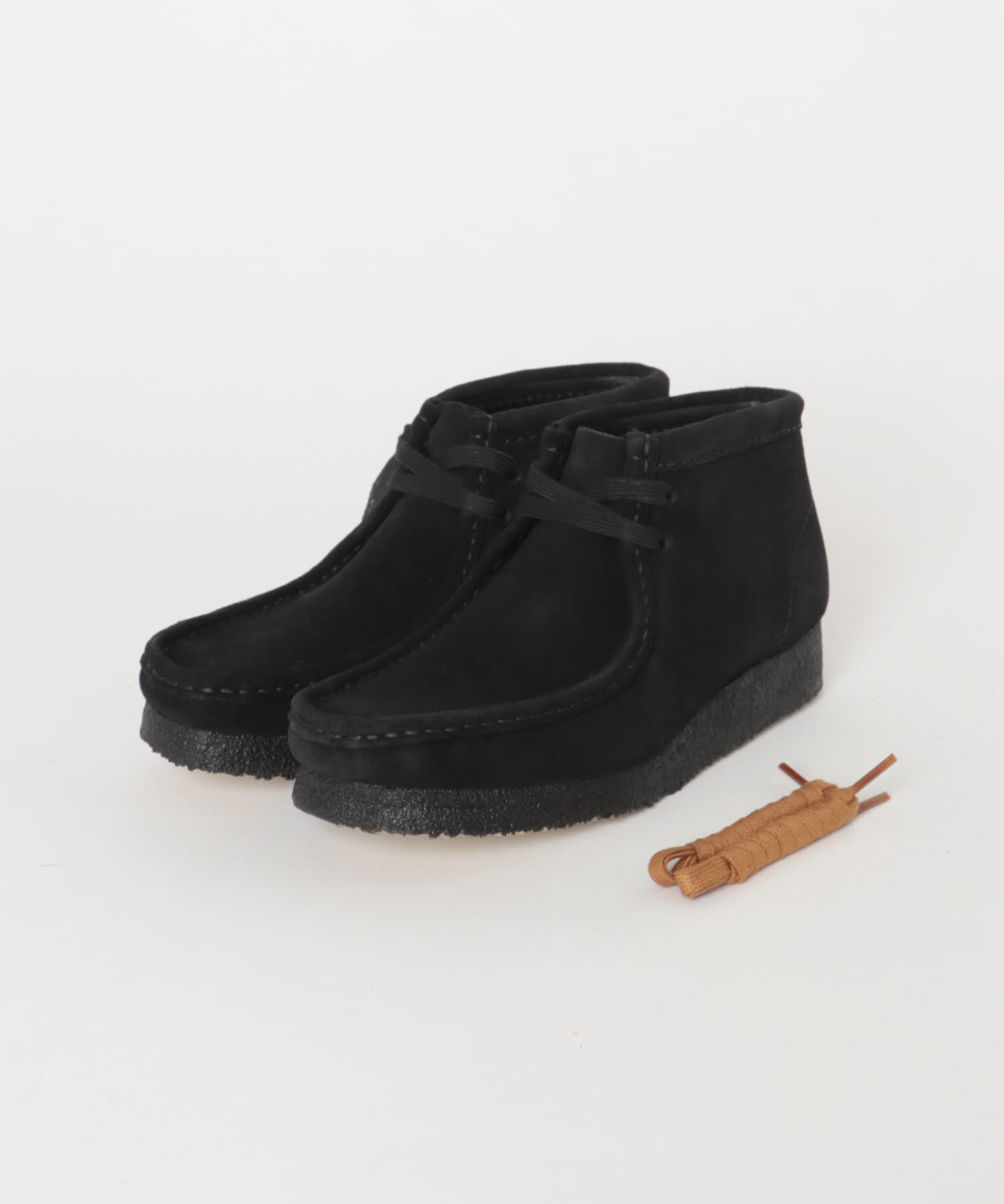 URBAN RESEARCH DOORS「Clarks　Wallabee Boot」|ショートブーツ|ブラック