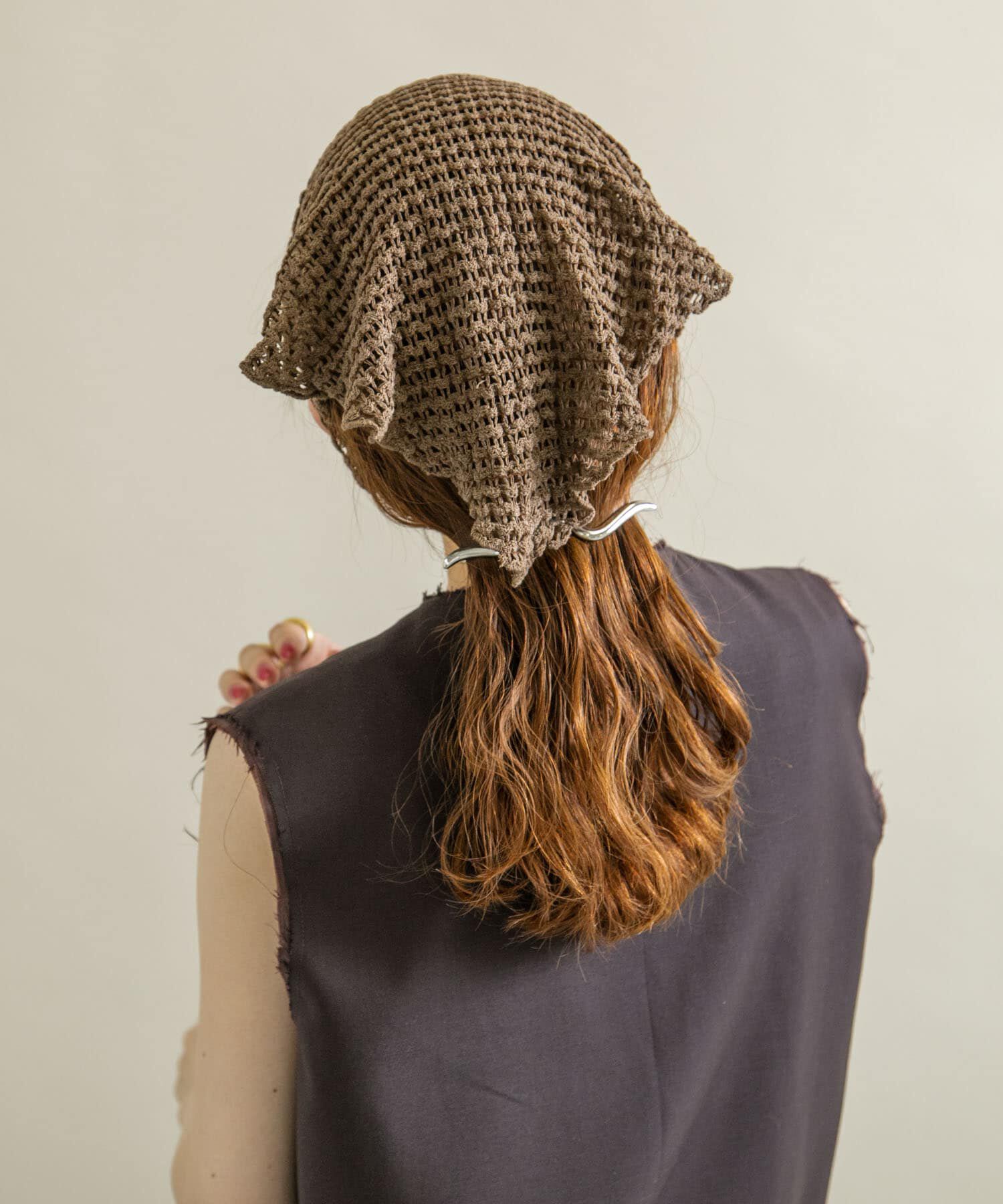 SMELLY「メッシュヘッドスカーフ」|ヘアバンド|