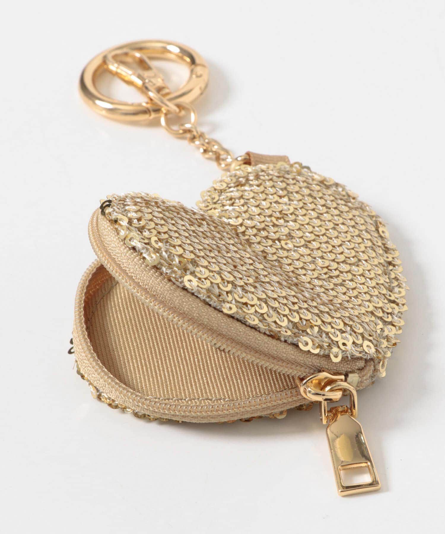 Sonny Label 「スパンコールハートコインケース」|コインケース|