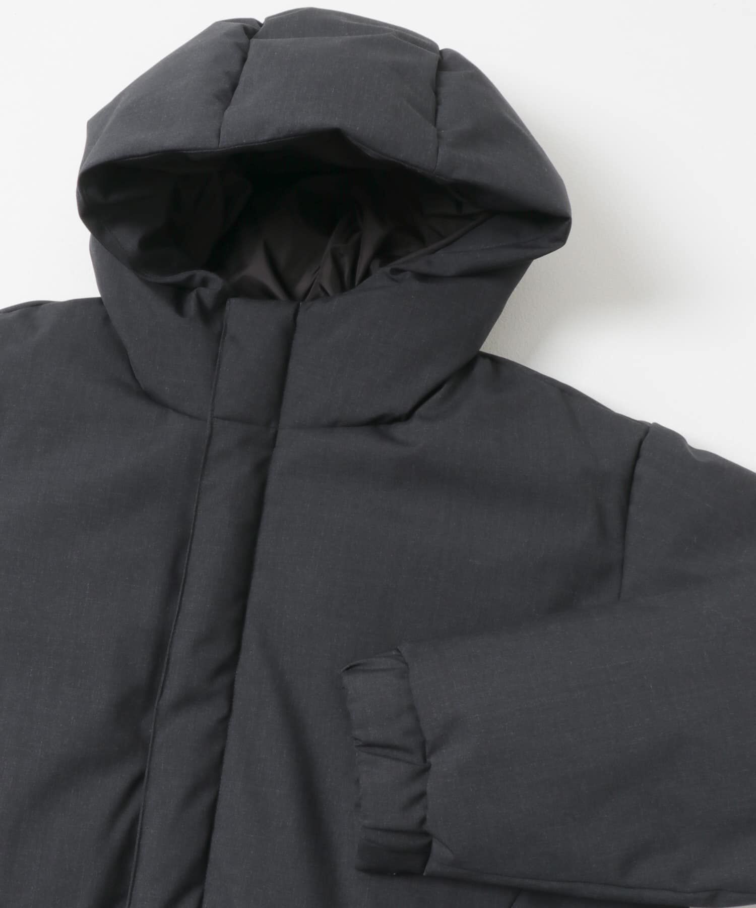 URBAN RESEARCH DOORS「ウールブレンドラミネートダウンパーカー」|ダウン|