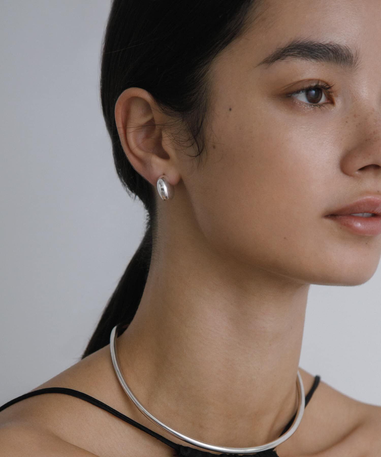 URBAN RESEARCH「decor『デコール』　Fat drop pierce SV」|ピアス|シルバー