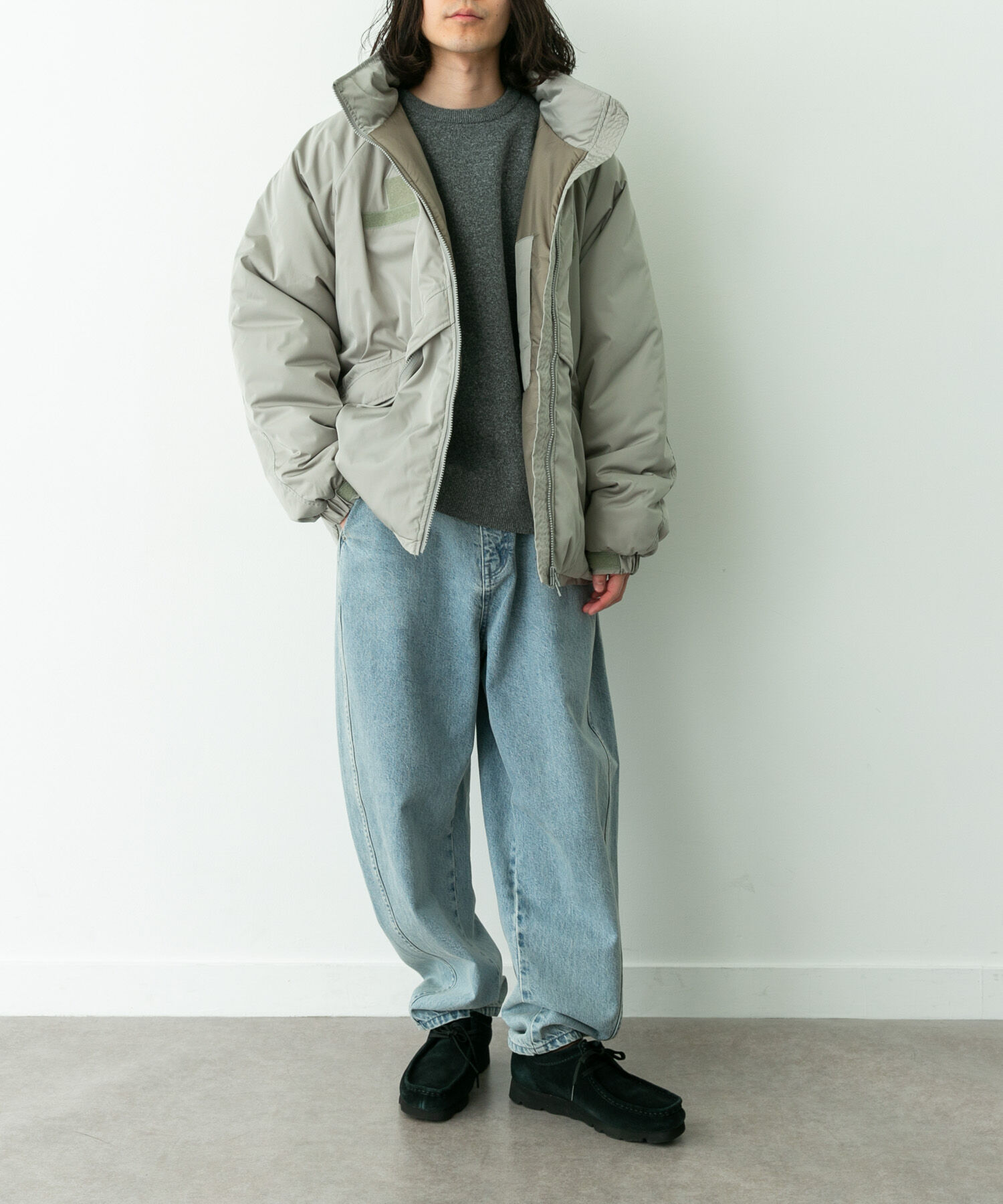 Sonny Label 「ARMY TWILL　Pe Weather Padding Jacket」|ダウン|