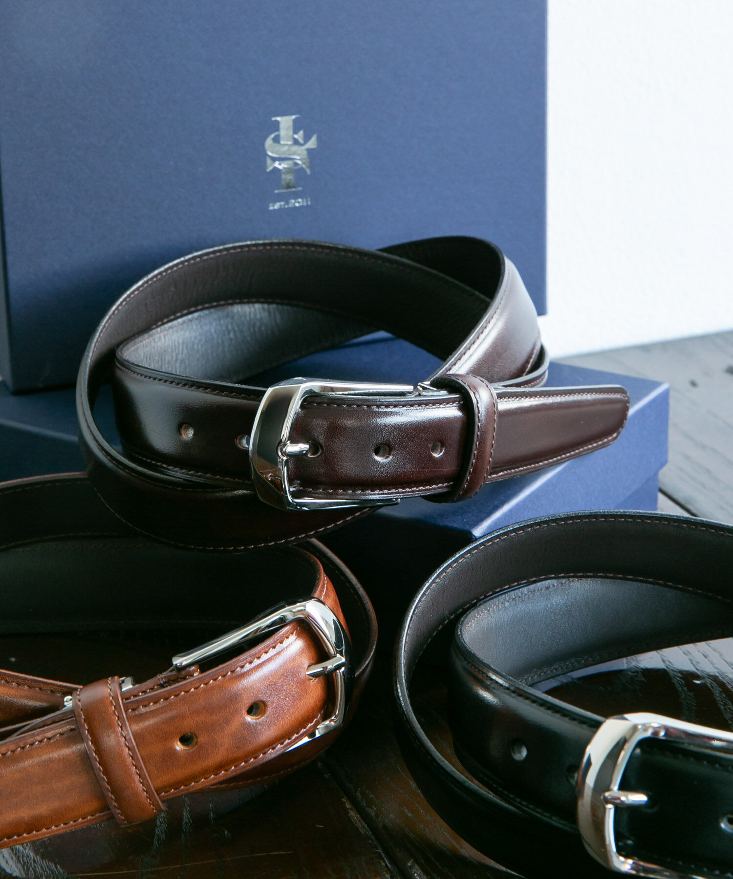 URBAN RESEARCH DOORS「LIFE STYLE TAILOR　ルガードショルダーベルト」|ベルト|ダークブラウン