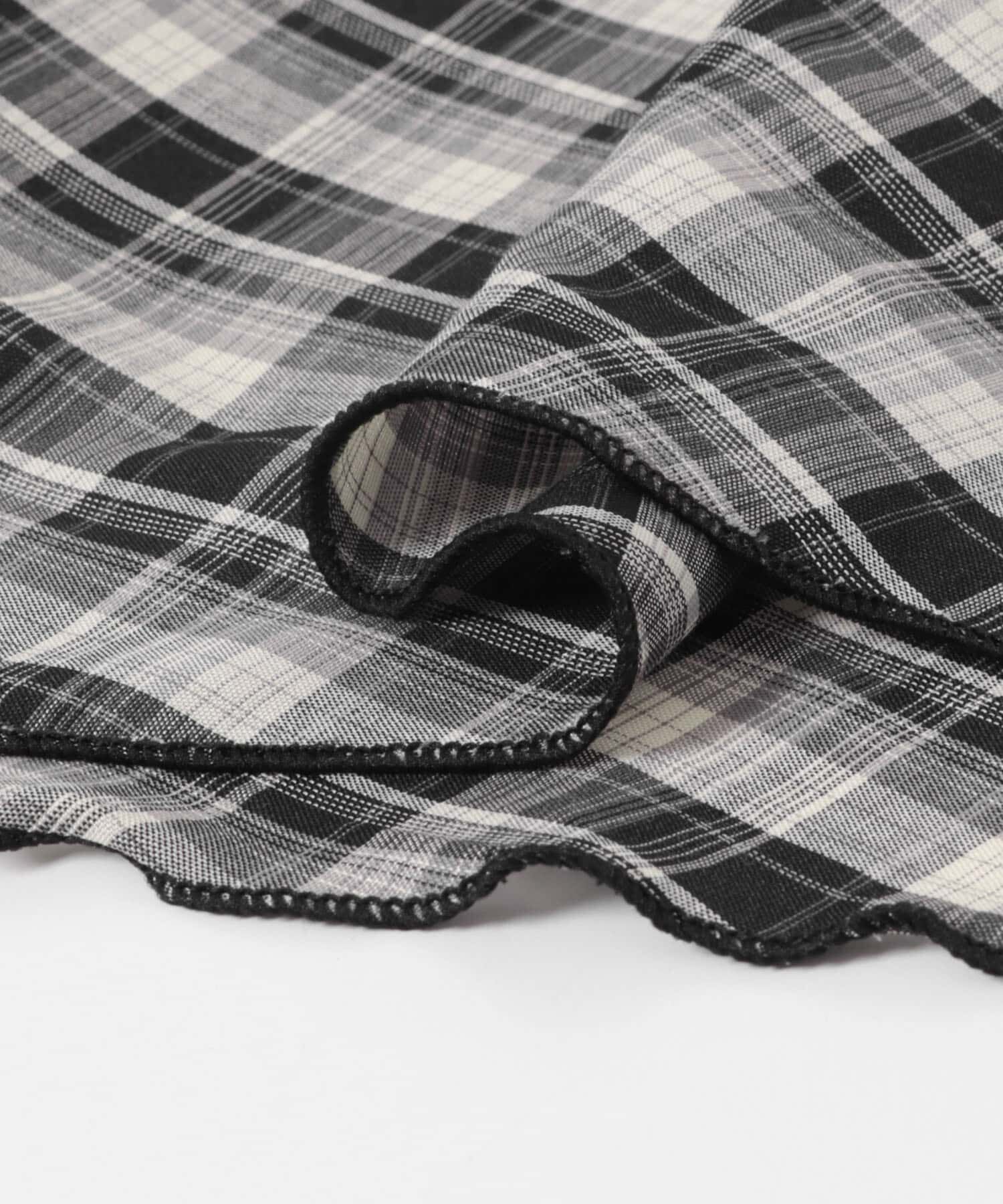 SMELLY「チェックサンカクスカーフ」|バンダナ・スカーフ|