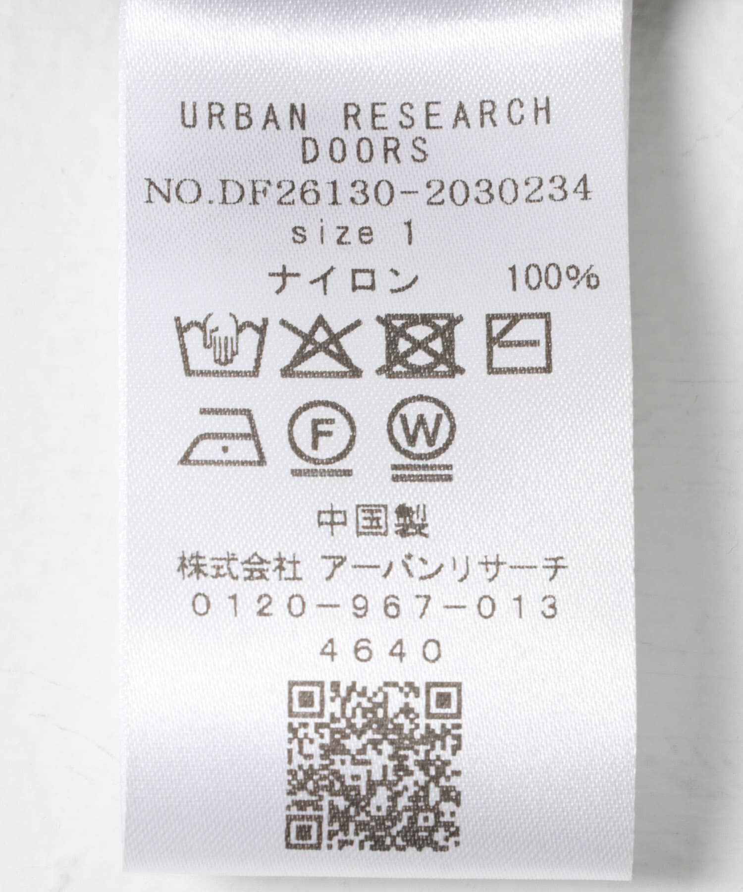 URBAN RESEARCH DOORS「FORK&SPOON　シアーアノラックパーカー」|パーカー|