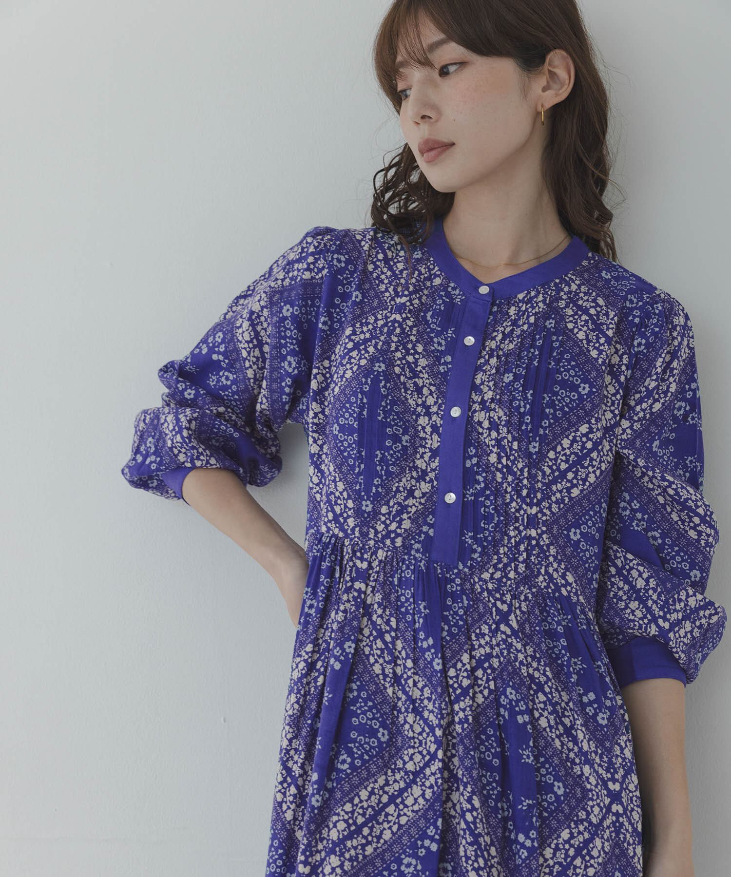 Sonny Label 「パネル柄プリントワンピース」|ワンピース|