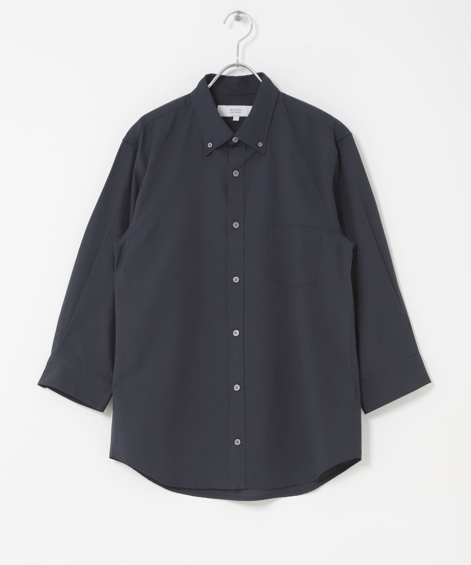 URBAN RESEARCH ROSSO「ハイパフォーマンスリネン七分袖シャツ」|シャツ・ブラウス|