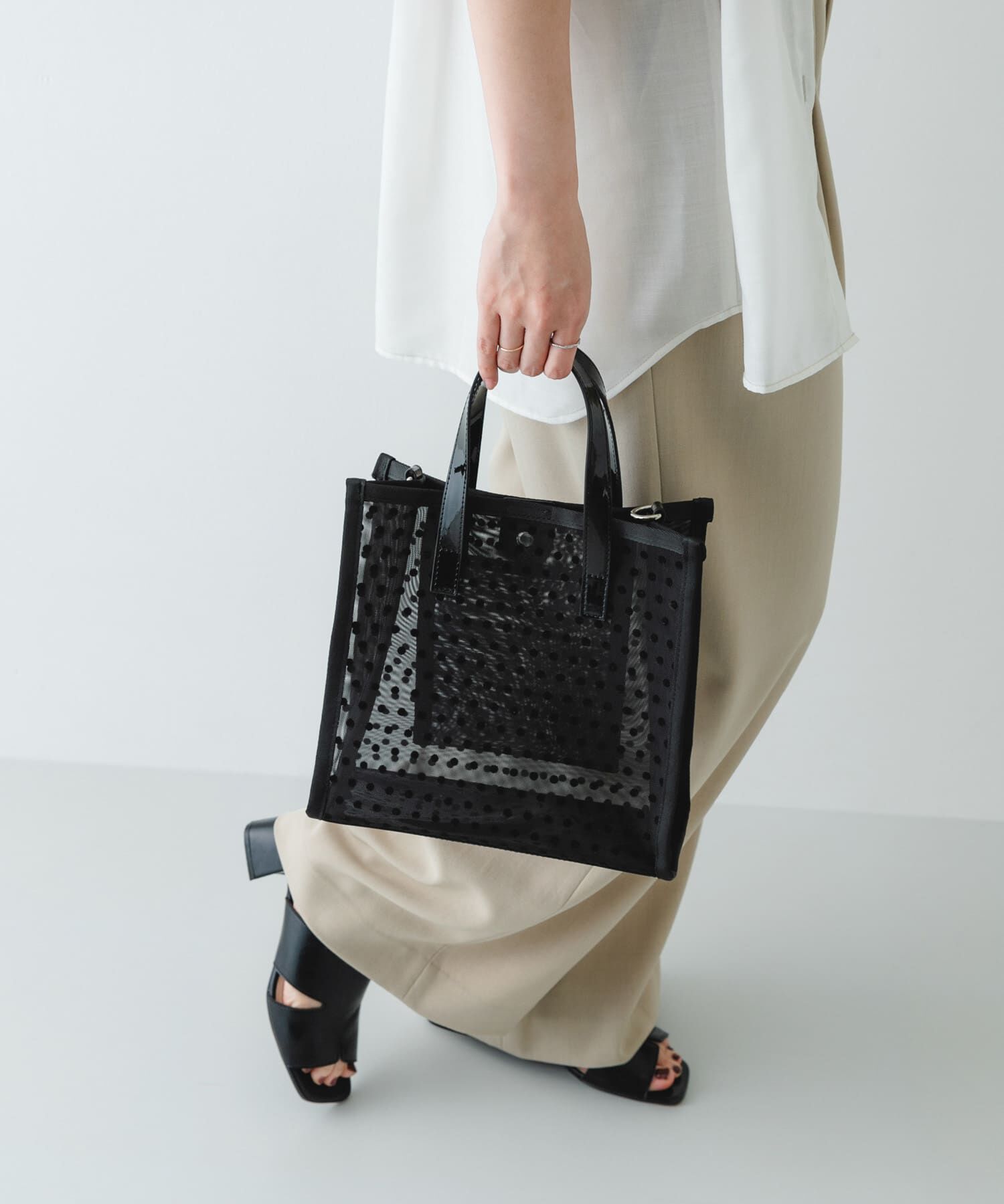 RODE SKO「ドットシアーバッグ」|ハンドバッグ|