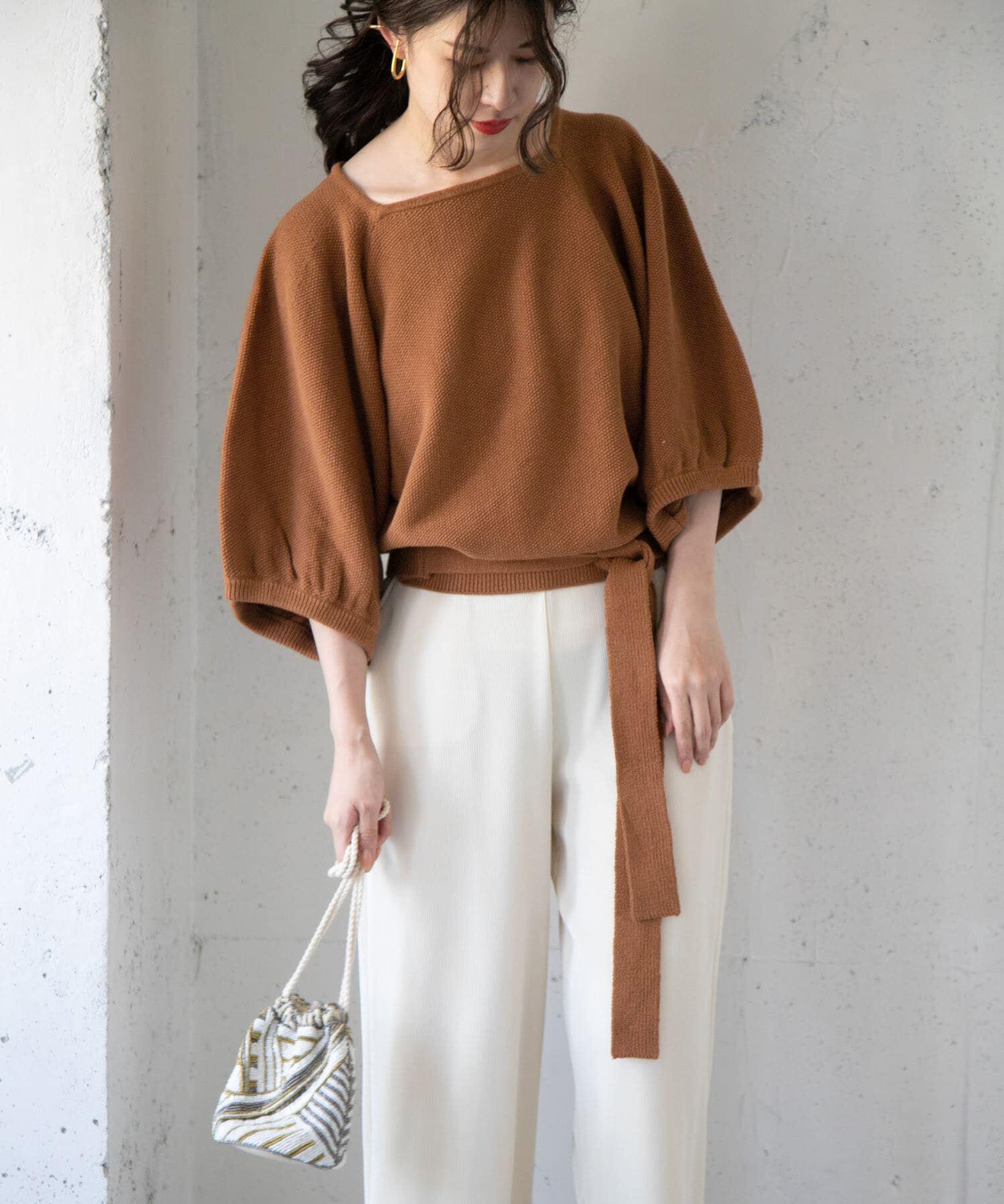 「バルーンスリーブニット」|ニット・セーター|