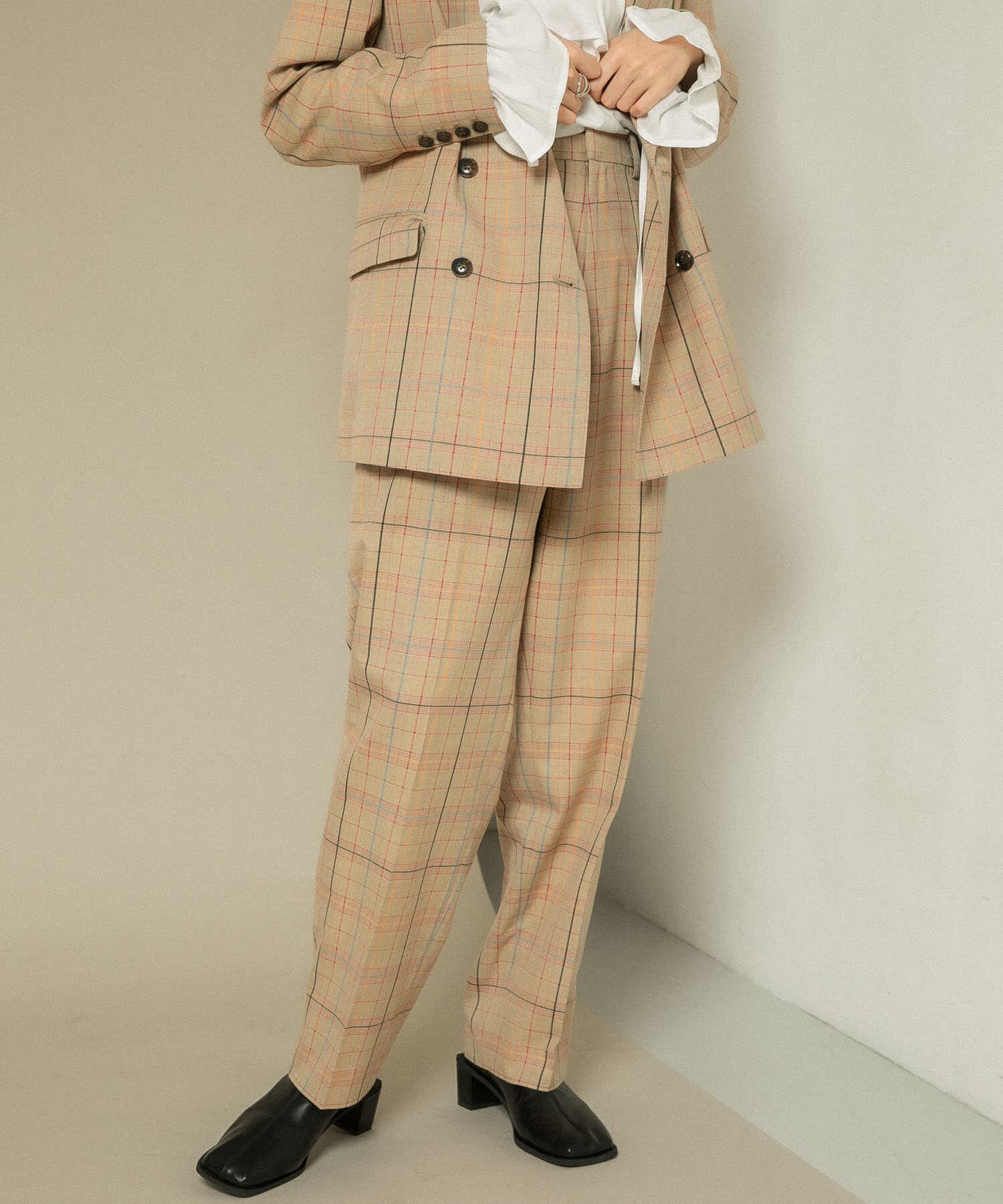  「ウール混ルーズパンツ」|その他|